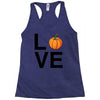 love pumpkin Racerback Tank