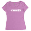 line 6 new Women's Triblend Scoop T-shirt