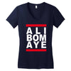 ali bomaye Women's V-Neck T-Shirt