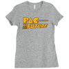 pac to the future Ladies Fitted T-Shirt