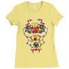 robo fan Ladies Fitted T-Shirt