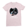 feed me and tell me i'm pretty Ladies Fitted T-Shirt