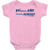 without me, its just aweso Baby Onesie