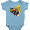 super fighting kart Baby Bodysuit