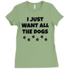 all the dogs Ladies Fitted T-Shirt