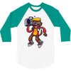rockin out with gary wolfman 3/4 Sleeve Shirt