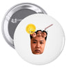 Kim Jong Un Ice T Pin-back button