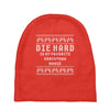 die hard ugly sweater Baby Beanies