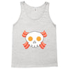Bacon Egg Skull Tank Top