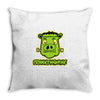 frankenspig Throw Pillow