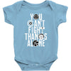 Fight Alone Avengers Baby Bodysuit