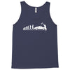 evolution of man' chequered flag classic 912 Tank Top