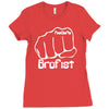 brofist   pewdiepie' stephano funny Ladies Fitted T-Shirt