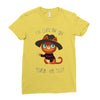 nightmare on kitty street Ladies Fitted T-Shirt