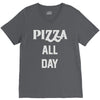 pizza all day V-Neck Tee