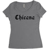 chicana Women's Triblend Scoop T-shirt