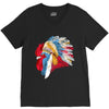 chief many feathers V-Neck Tee