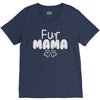fur mama V-Neck Tee