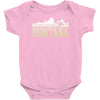 montana mountains Baby Bodysuit