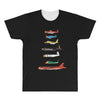 angry planes All Over Men's T-shirt