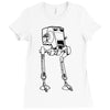 at st Ladies Fitted T-Shirt