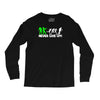 zombie never give up fun Long Sleeve Shirts