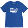 sarcasm now loading mens V-Neck Tee