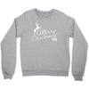 merry christmas flower Crewneck Sweatshirt