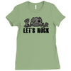 let's rock Ladies Fitted T-Shirt