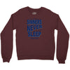 official t shirt mens you me at six sinners never sleep big all sizes Crewneck Sweatshirt