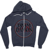 team damon salvatore Zipper Hoodie