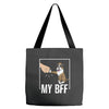 my bff Tote Bags