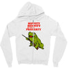 hippity hoppity get off my property Zipper Hoodie