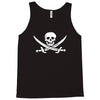pirate skull sword music band metal biker guitar tee new Tank Top