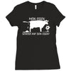 vegetarier mein essen schei&szlig;t Ladies Fitted T-Shirt
