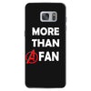 avengers more than a fan white logo Samsung Galaxy S7