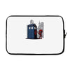 defacing the phonebox hoody Laptop sleeve