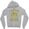 rangers university Zipper Hoodie
