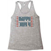 happy july 4th Racerback Tank