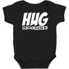 hug machine funny joke Baby Bodysuit
