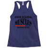 installing muscles Racerback Tank