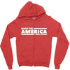 make the america great again Zipper Hoodie