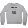 June Girl Crewneck Sweatshirt