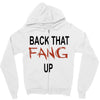 back that fang up Zipper Hoodie