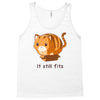 if it fits i sits Tank Top