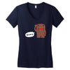 domo kun japanese tv, anime, manga comics Women's V-Neck T-Shirt