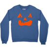 fun face pumpkin Crewneck Sweatshirt
