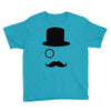 moustache gentleman Youth Tee