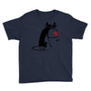 cat and wine Youth Tee