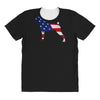 patriotic boxer All Over Women's T-shirt